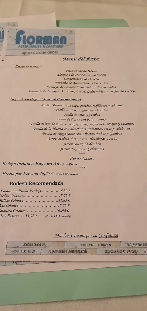 Menu_Restaurante Florman_Torrelavega_image_2