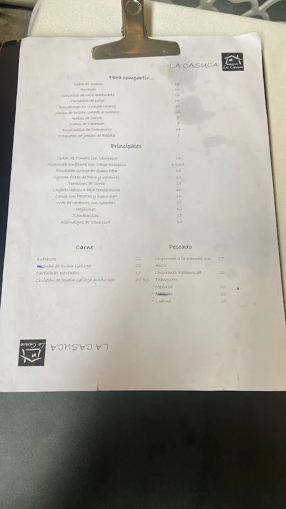 Menu_La casuca del Gorbea_Torrelavega_image_2