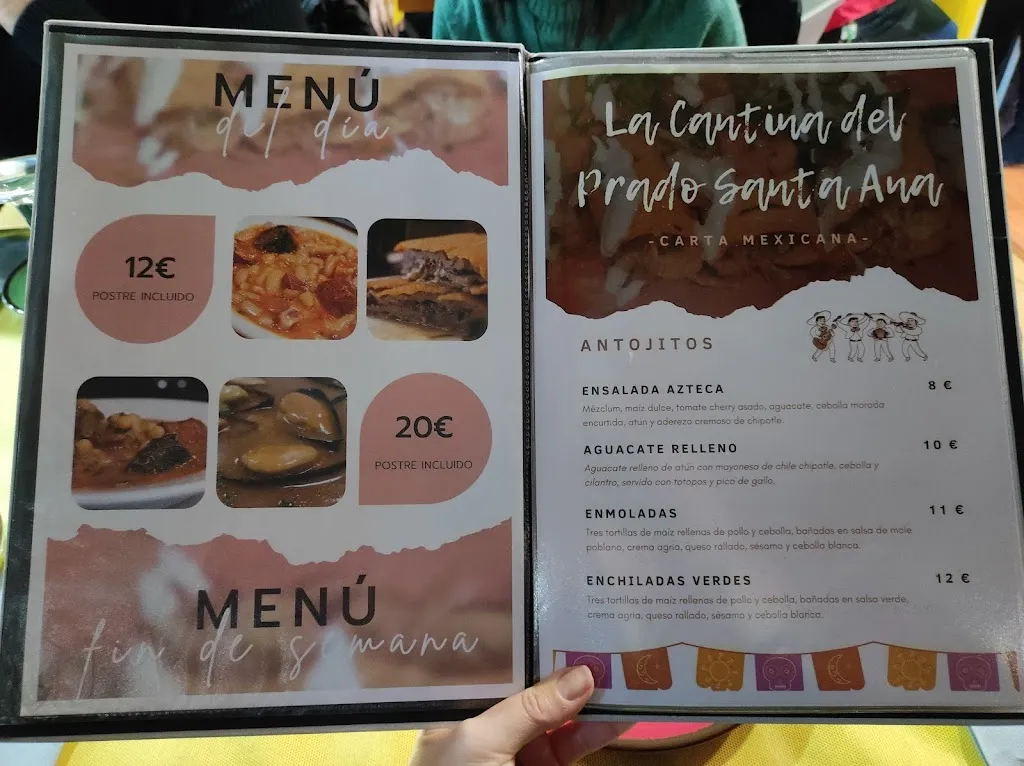 Menu_La Cantina del Prado Santa Ana_Torrelavega_image_1