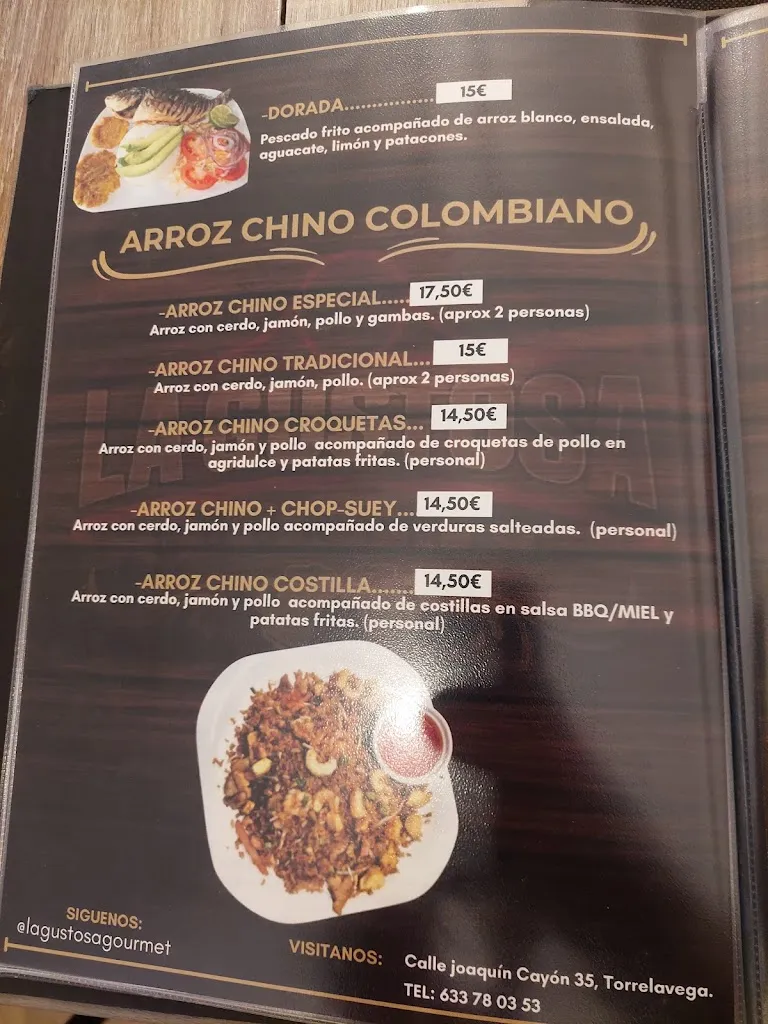 Menu_La Gustosa Gourmet_Torrelavega_image_1