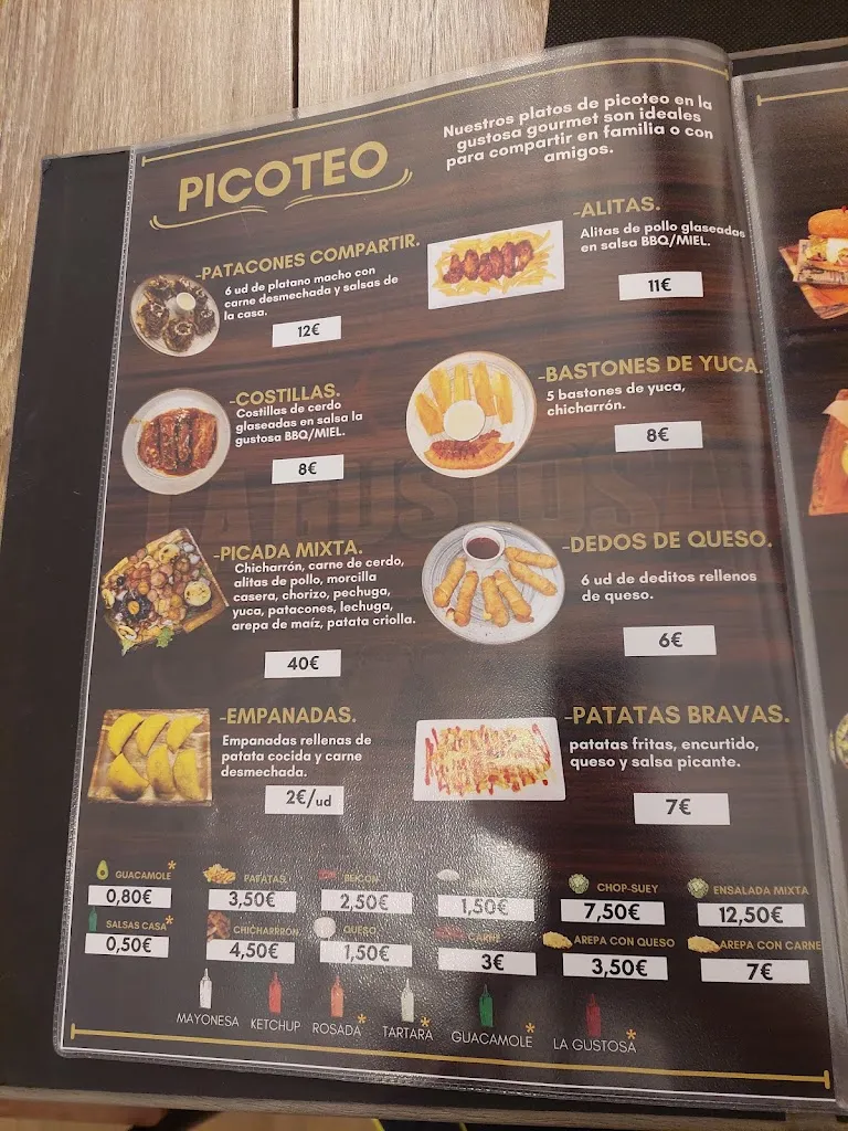 Menu_La Gustosa Gourmet_Torrelavega_image_2