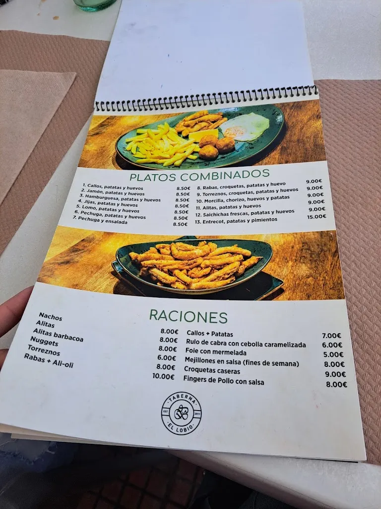 Menu_Taberna El Lobio_Torrelavega_image_4
