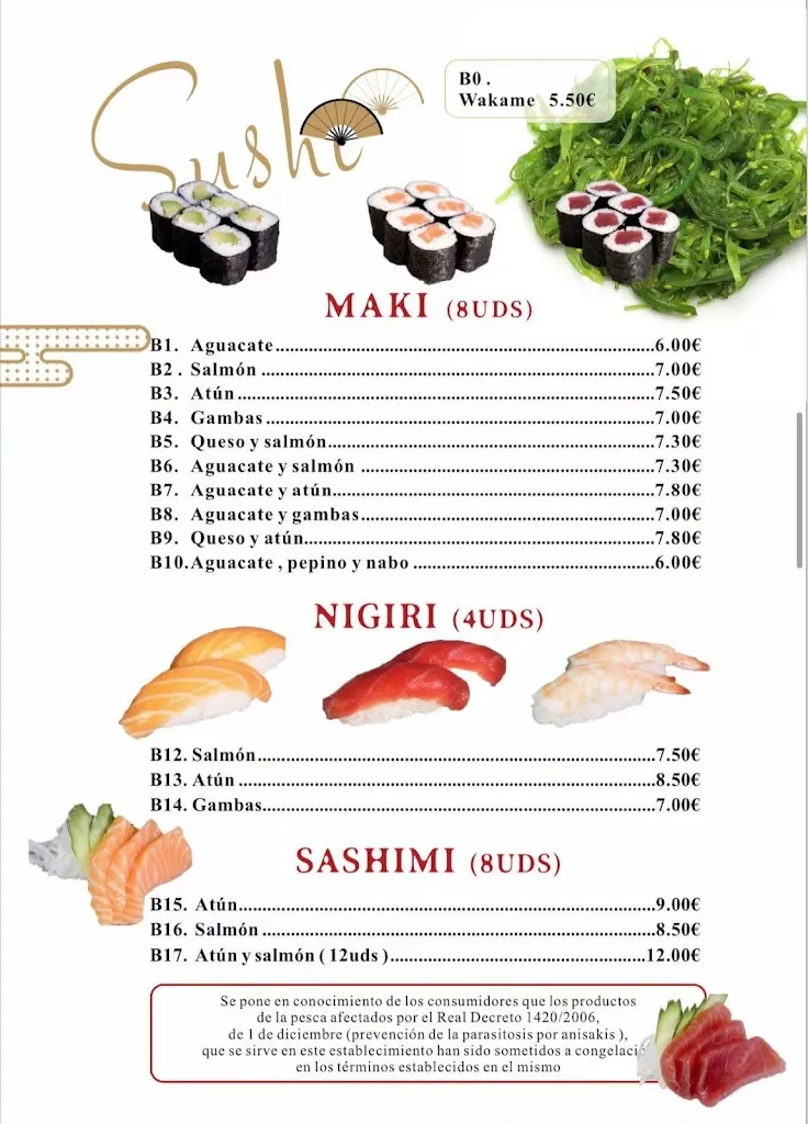 Menü_Palacio Oriental Torrelavega_Torrelavega_Bild_2