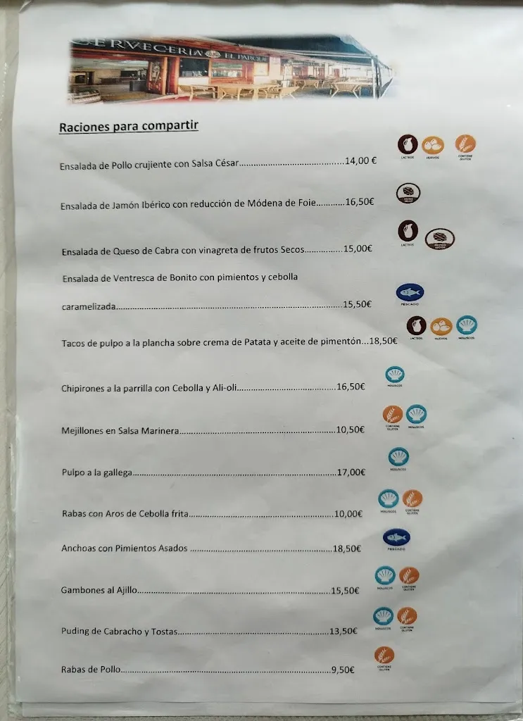 Menu_Restaurante El Parque_Torrelavega_immagine_4