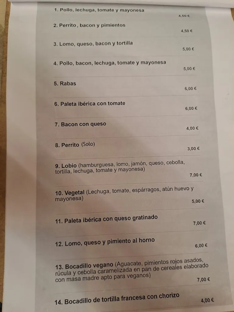 Menu_El Lobio_Torrelavega_image_2