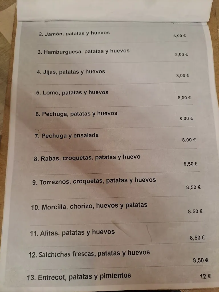 Menu_El Lobio_Torrelavega_image_3