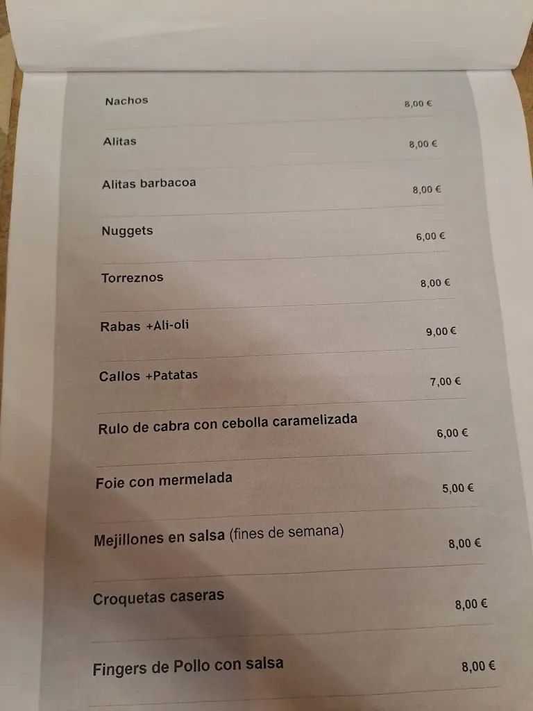 Menu_El Lobio_Torrelavega_image_4