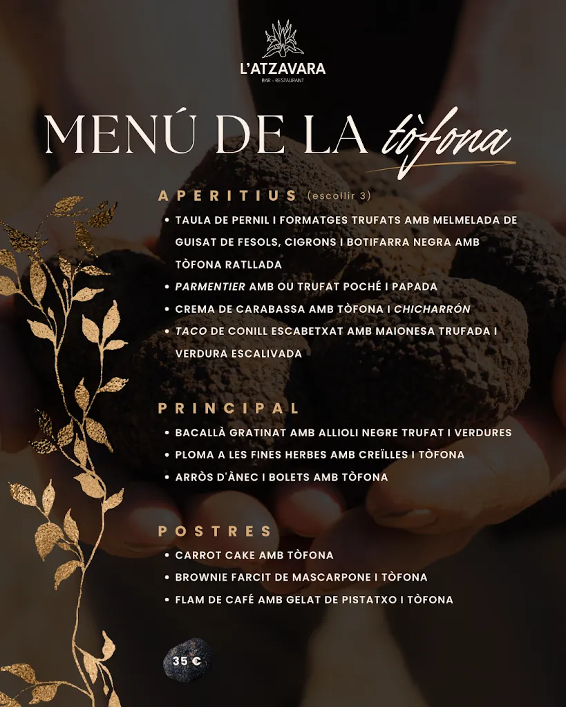 Menu_L'Atzavara Bar - Restaurant_Atzeneta del Maestrat_image_3