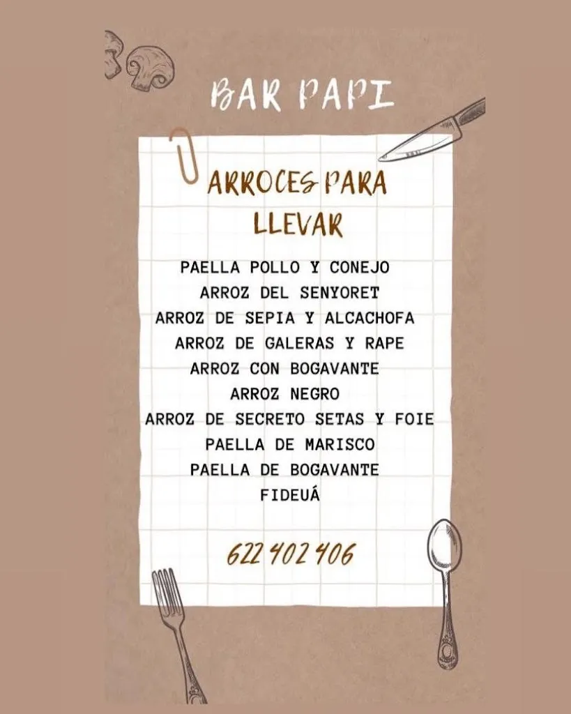 Menu_BAR PAPI_Almenara_image_3