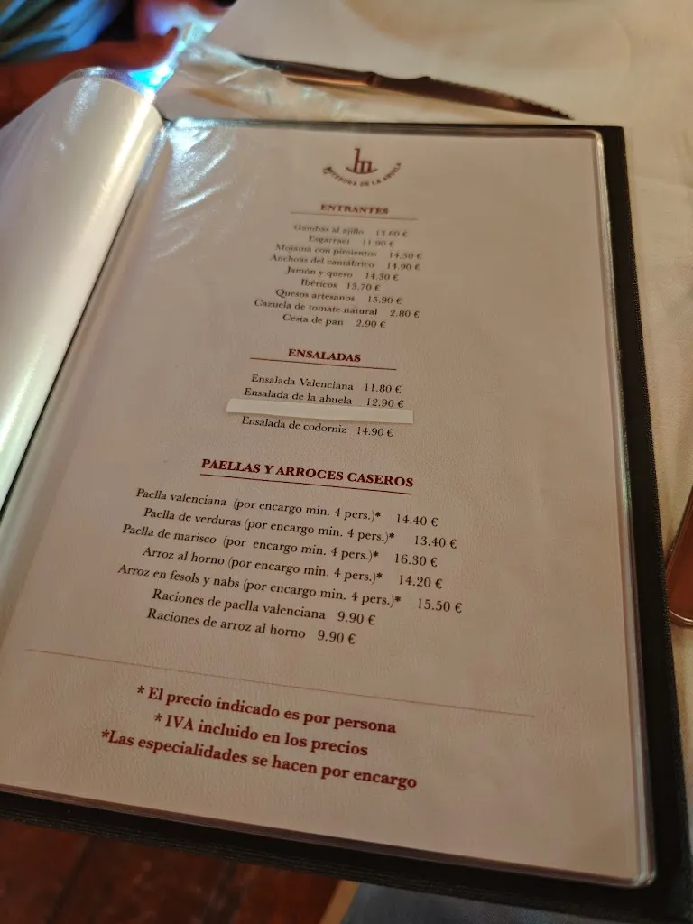 Menu_Restaurante La Mecedora de la Abuela_Arañuel_image_1