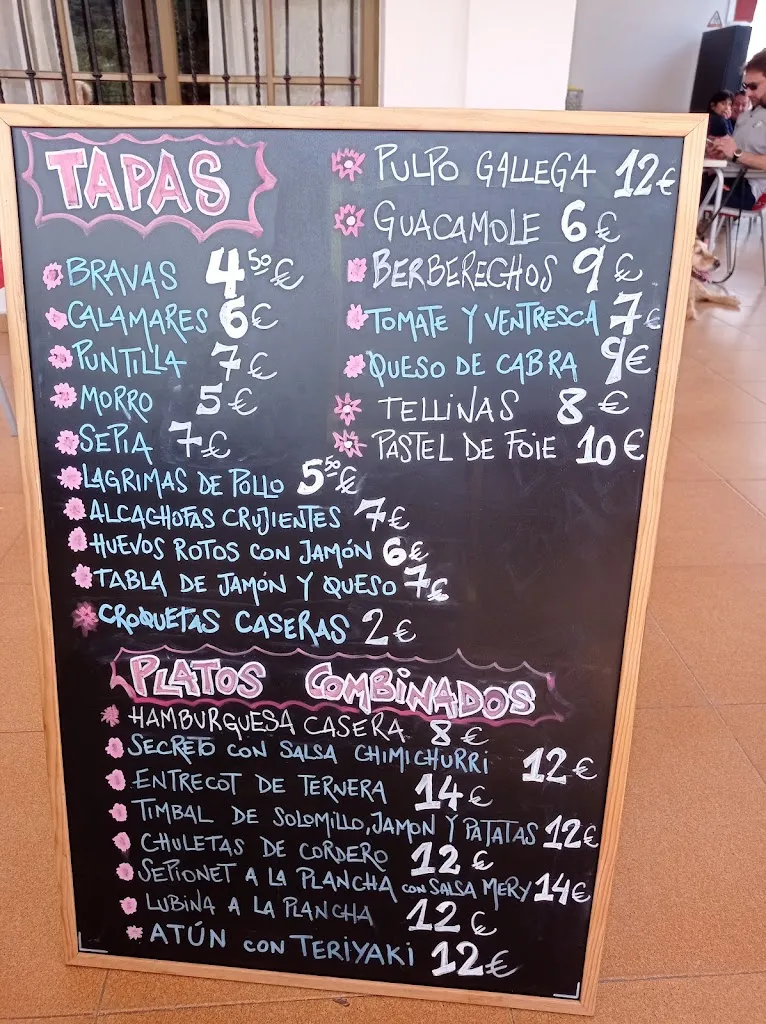 Menu_Bar las Eras_Azuébar_image_4