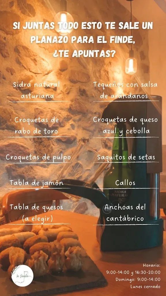 Menu_La Tienda_Azuébar_immagine_3