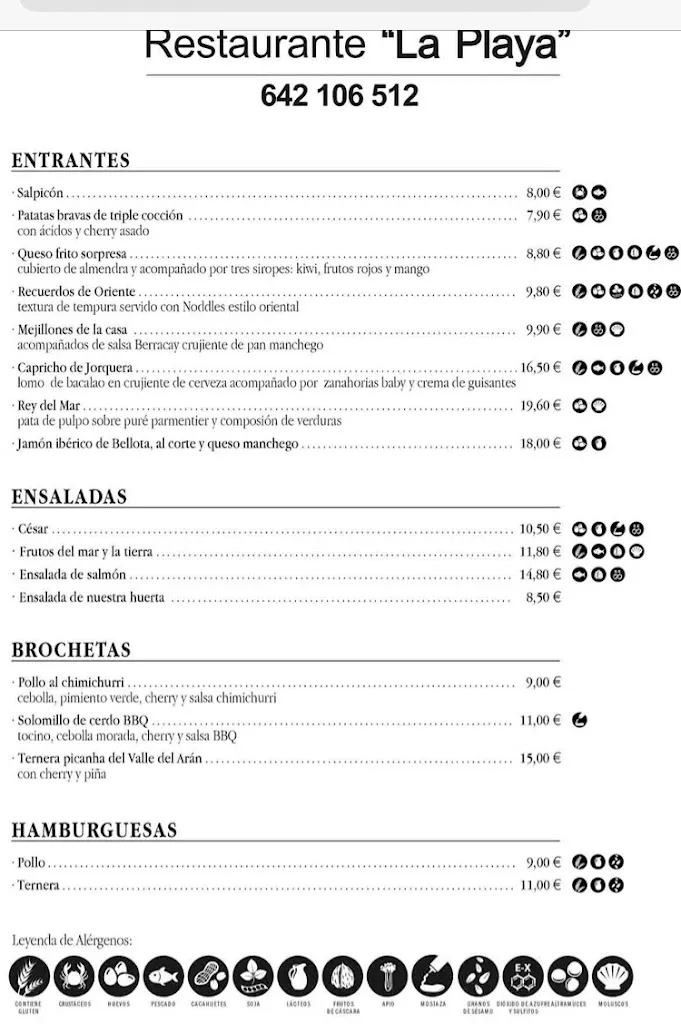 Menu_Restaurante La Playa_Jorquera_image_4