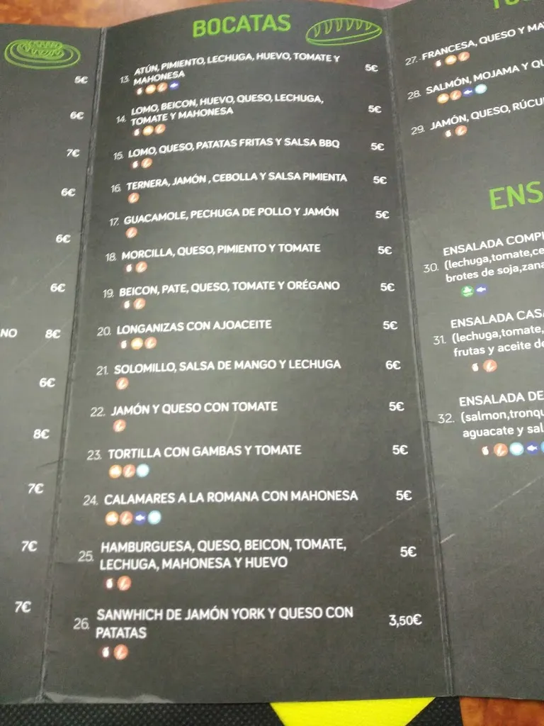 Menu_Café bar casa Xavi_Almazora/Almassora_image_2