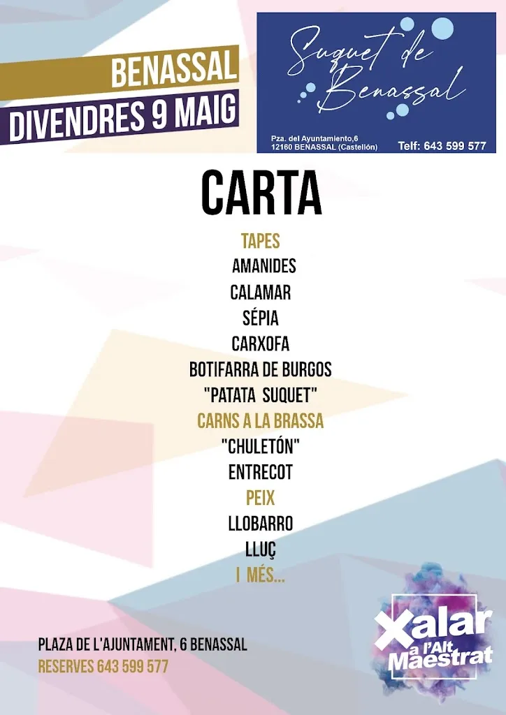 Menu_Suquet de Benassal_Benasal_image_1
