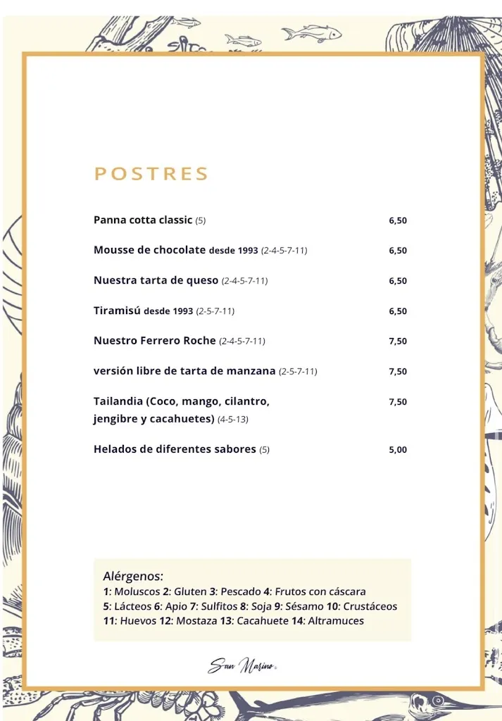 Menu_Restaurant San Marino_Borriana/Burriana_image_4