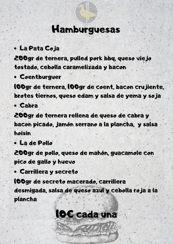 Menu_La Pata Coja_Borriana/Burriana_immagine_2