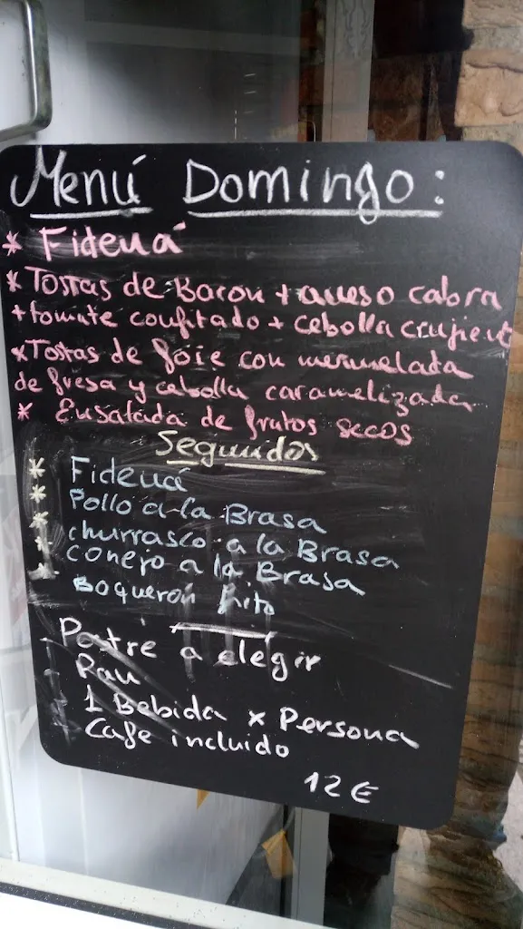 Menü_Restaurant La Brasa_Borriana/Burriana_Bild_1