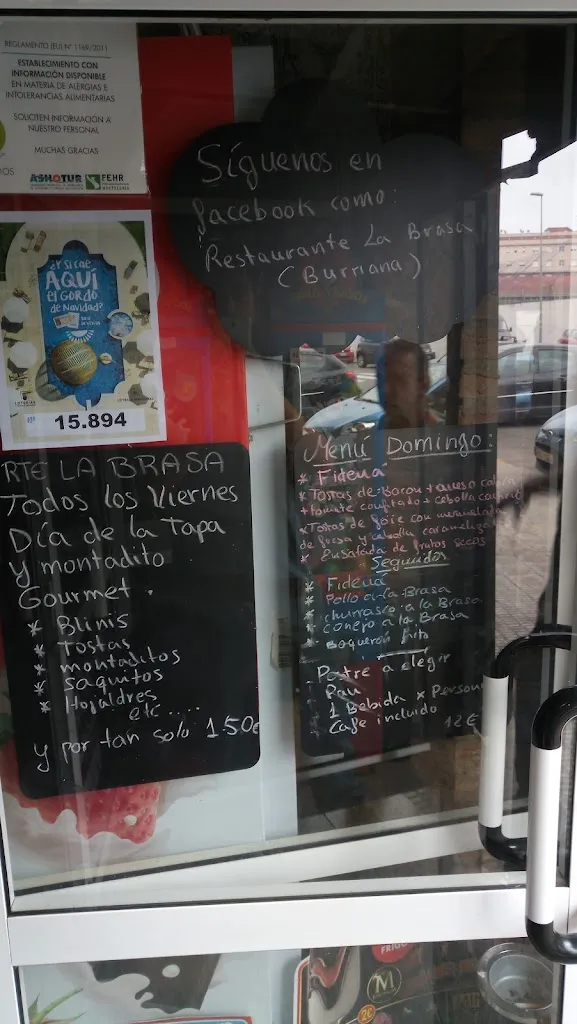 Menü_Restaurant La Brasa_Borriana/Burriana_Bild_2