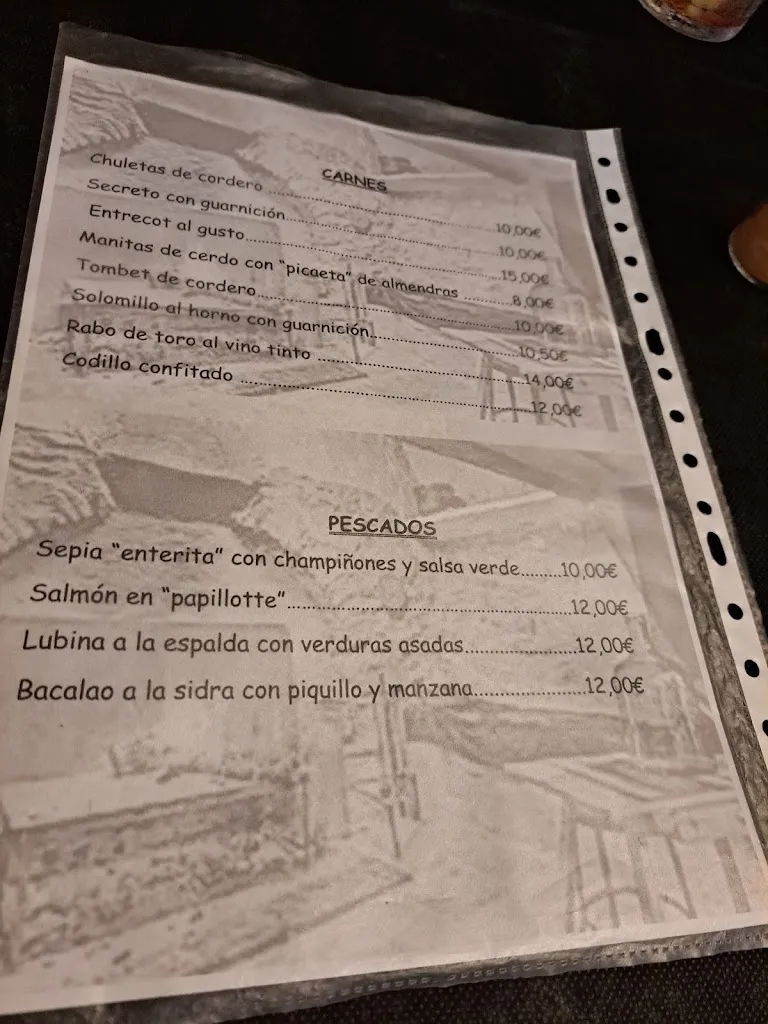 Menu_Bar Rte L'hostal_Cabanes_image_2