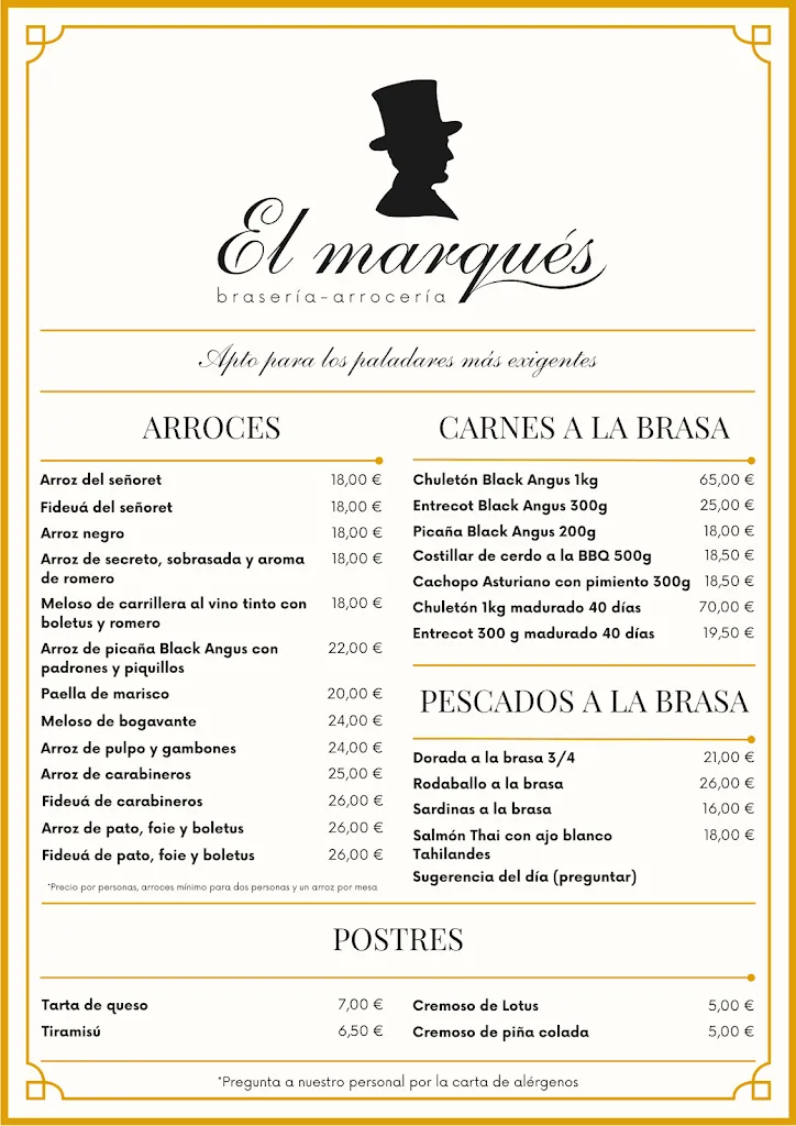 Menu_El Marqués brasería-arrocería_Cabanes_image_2