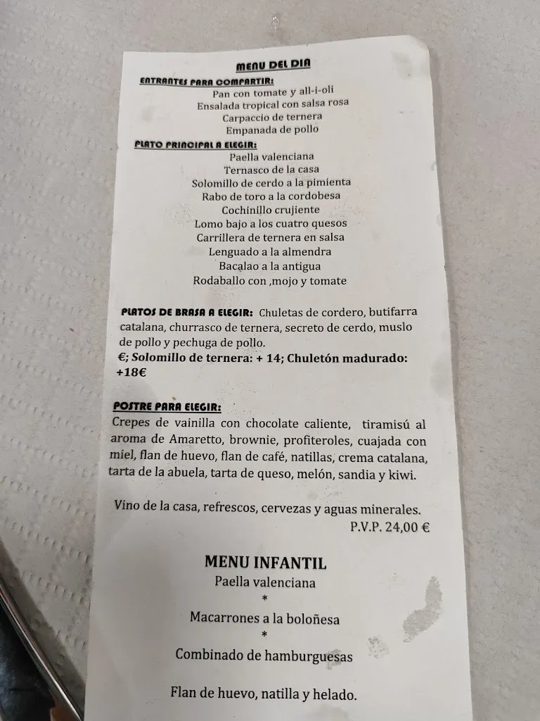 Menu_El Racó De Navarrete_Cabanes_image_1