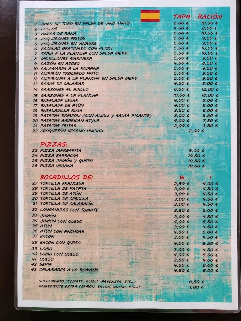 Menu_VINTAGE RESTAURANTE_Cabanes_image_3