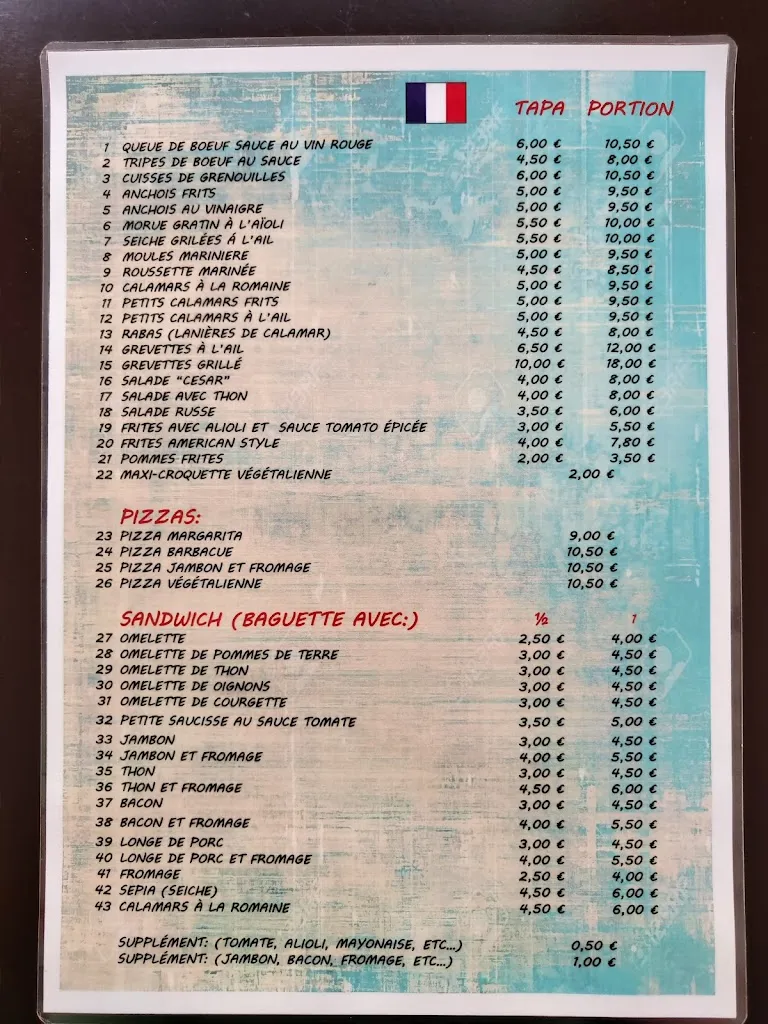 Menu_VINTAGE RESTAURANTE_Cabanes_image_4