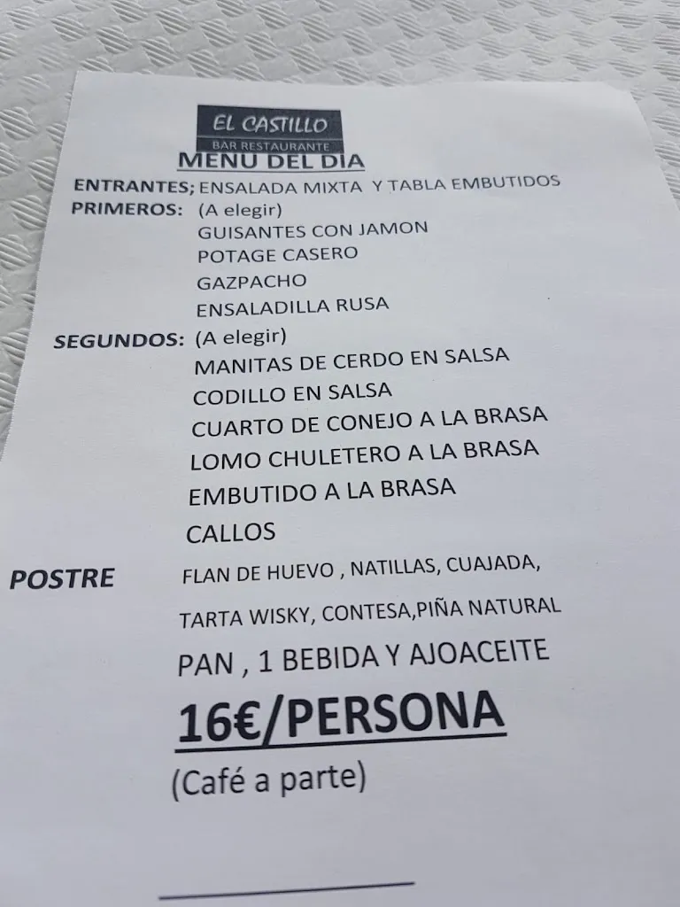 Menu_Bar Rte y ALOJAMIENTO RURAL el Castillo_Castillo de Villamalefa_immagine_4