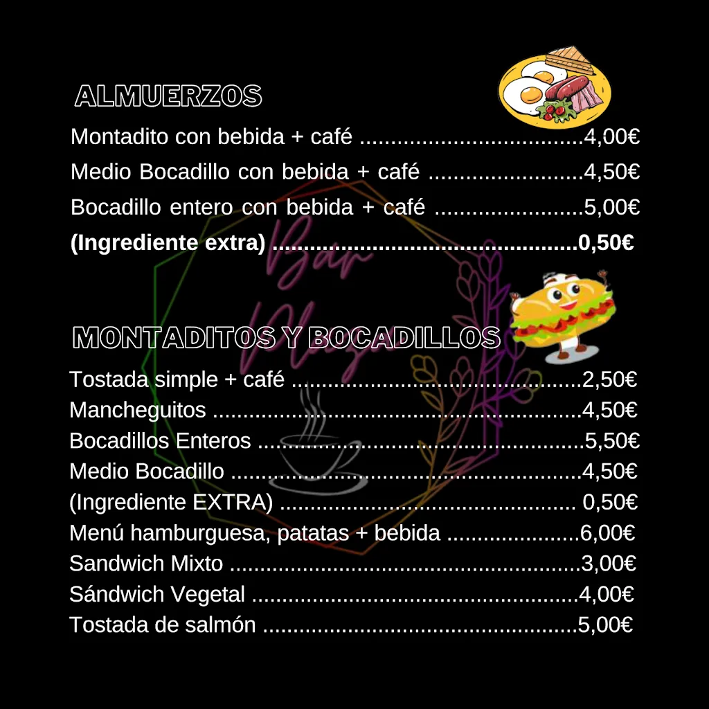 Menu_Bar La Plaza_Lezuza_image_3