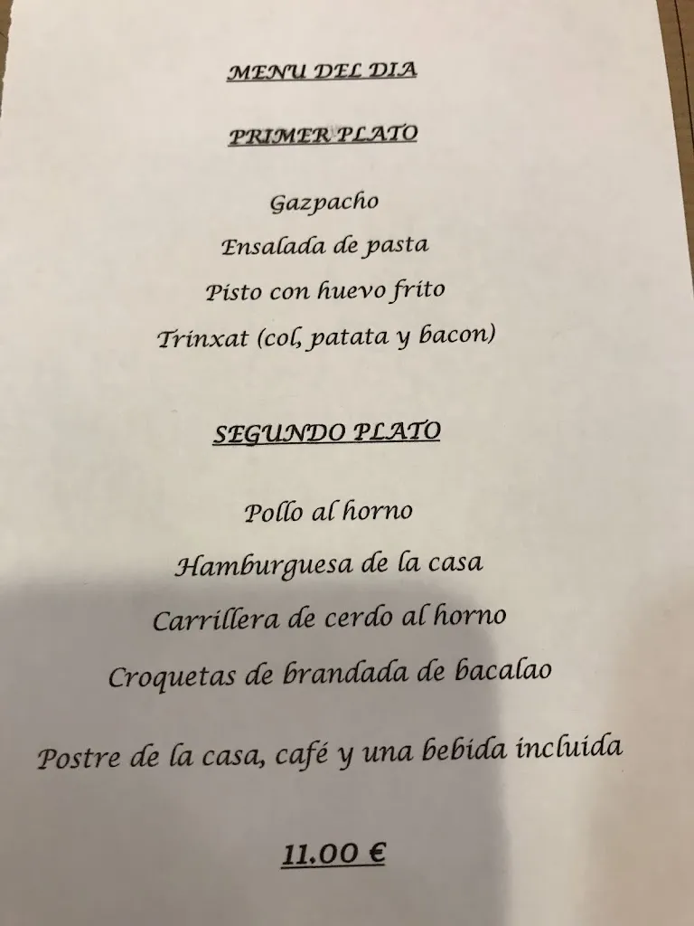 Menu_Restaurante Sorní_Cirat_immagine_1