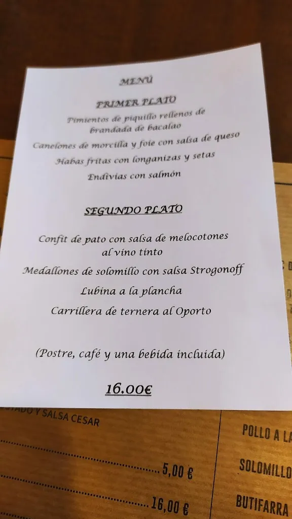 Menu_Restaurante Sorní_Cirat_immagine_4