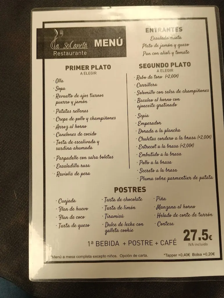 Menu_Restaurant La Solaneta_Culla_image_2