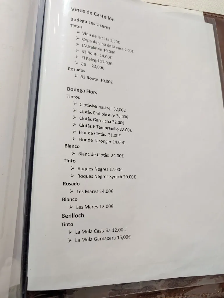 Menu_Restaurant La Carrasca_Culla_image_1