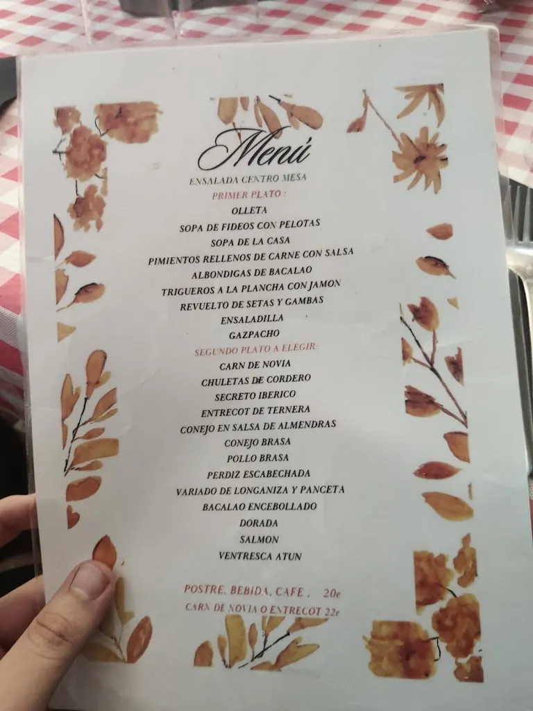 Menu_La Setena Mesón_Culla_image_2