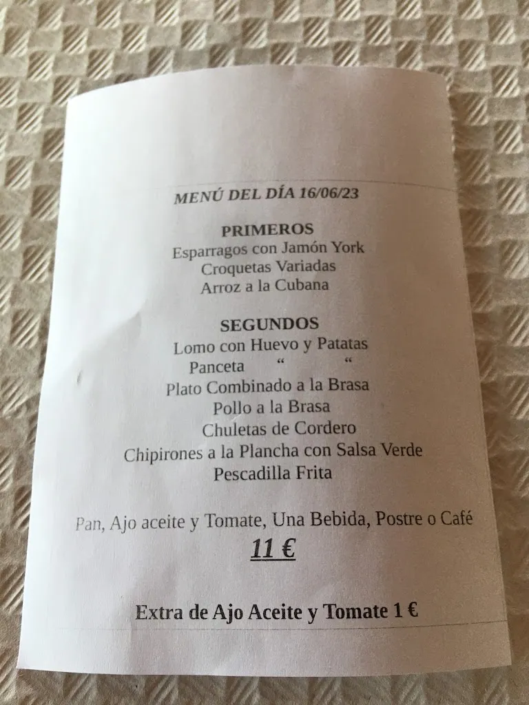 Menu_Hospederia Les Coves. Restaurante Sant Pau._Coves de Vinromà les_image_3