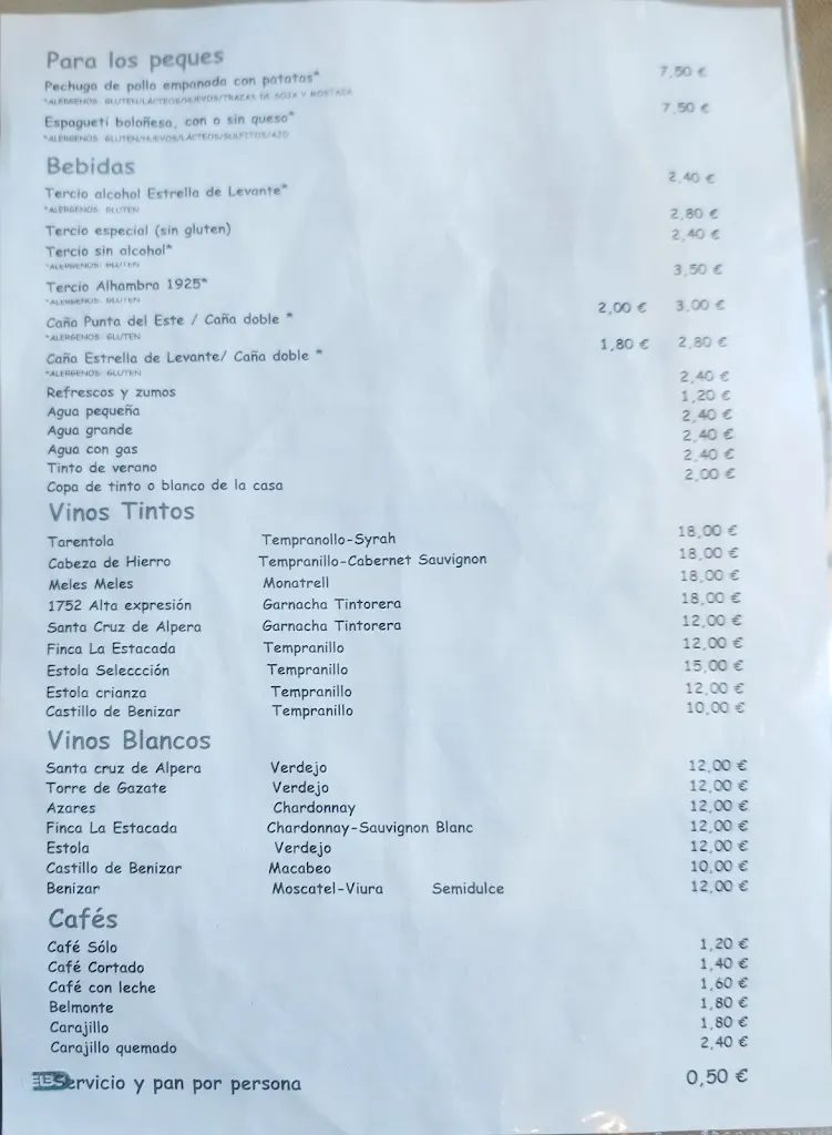 Menü_El Búho Letur_Letur_Bild_1