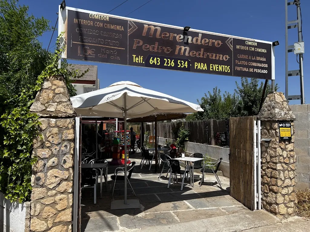 Merendero Pedro Medrano restaurant in Letur