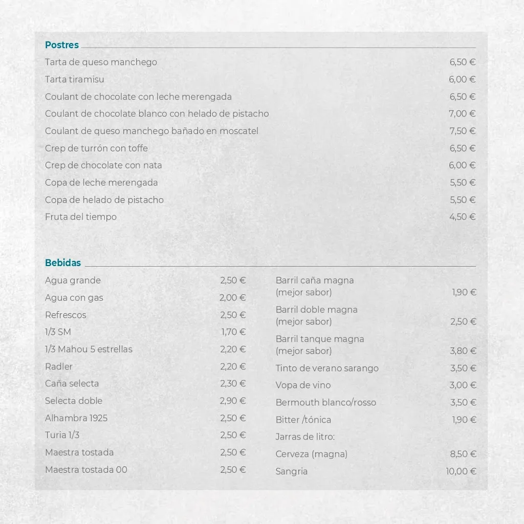 Menu_La Tasca Del Mar_Chilches/Xilxes_image_3