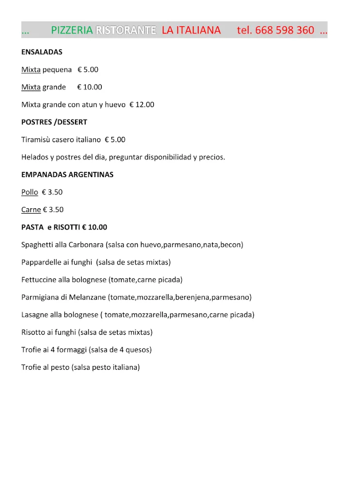 Menu_Pizzería La Italiana_Chilches/Xilxes_image_4