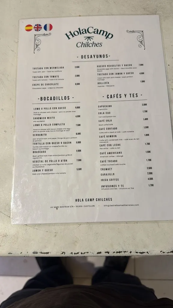 Menu_La Marina restaurante_Chilches/Xilxes_image_2