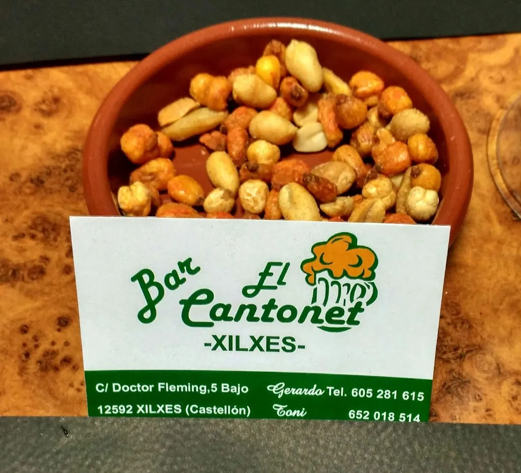 Menu_Bar el Cantonet_Chilches/Xilxes_immagine_2