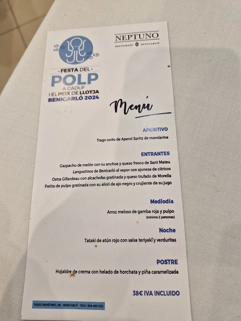Menu_Restaurante Neptuno Benicarló_Benicarló_image_2