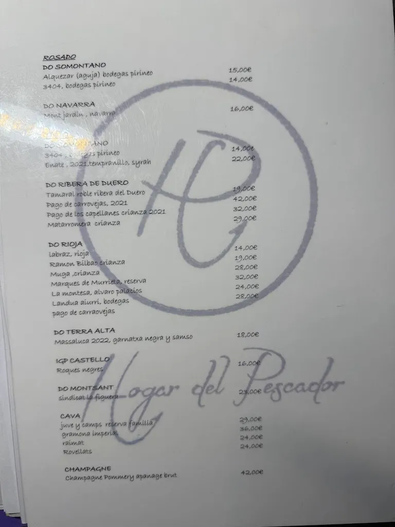 Menu_Llar del Pescador Benicarló_Benicarló_image_1