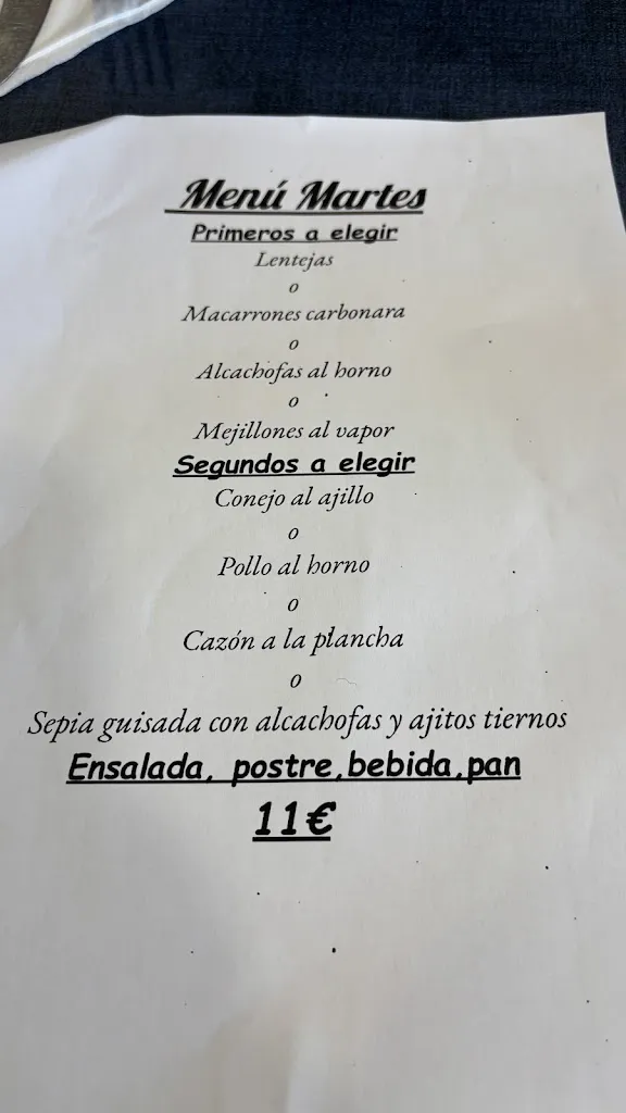 Menu_Restaurant la Mar de Bo_Benicarló_immagine_1