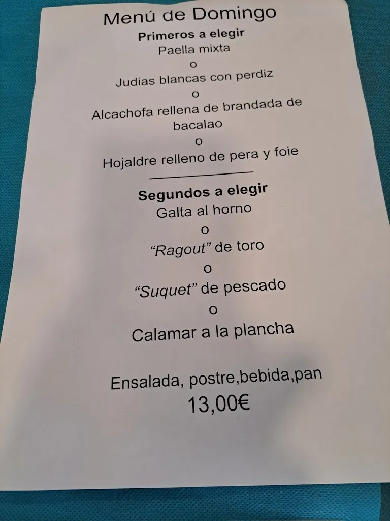 Menu_Restaurant la Mar de Bo_Benicarló_immagine_4