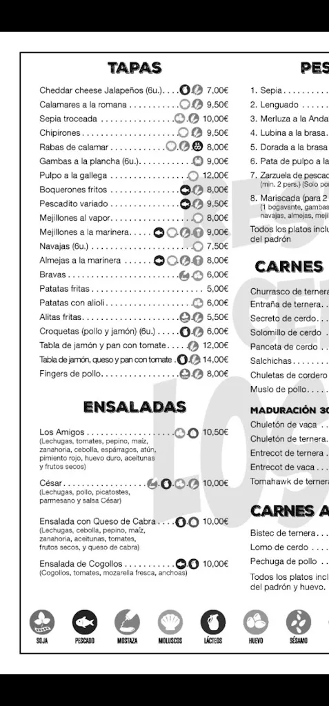 Restaurante Los amigos restaurant in Benicarló