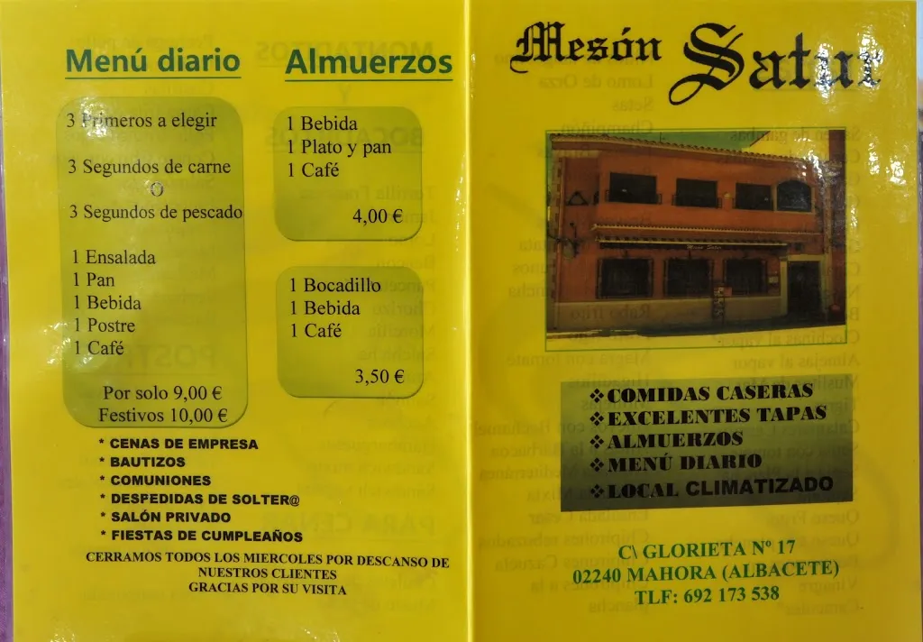 Menu_Mesón Satur_Mahora_image_2
