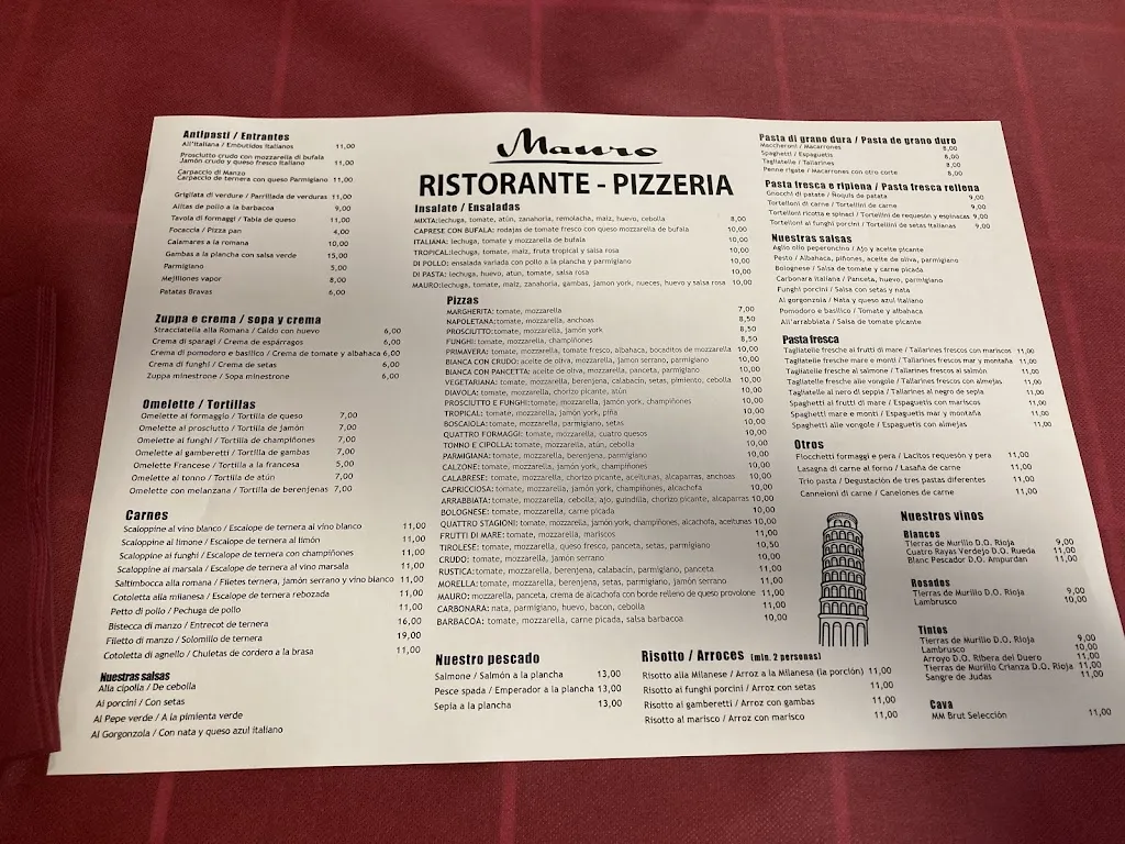 Menu_Pizzería Mauro_Benicarló_image_1