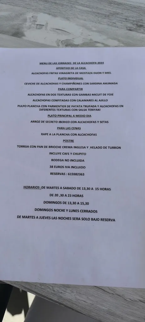 Menu_Casa Golo Restaurant & Chillout_Benicarló_image_3